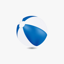 Load image into Gallery viewer, Beach ball white and blue