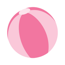 Load image into Gallery viewer, Beach ball white and blue