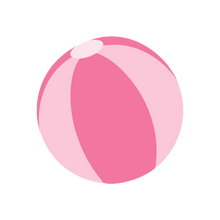 Load image into Gallery viewer, Beach ball white and blue