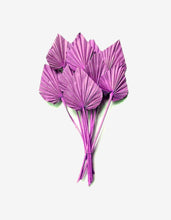 Laden Sie das Bild in den Galerie-Viewer.Natural Dried Palm Leaf Fan Plant DIY Party Art Wall Hanging