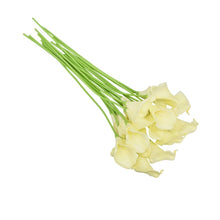Load image into Gallery viewer, Artificial Flowers PU Calla Lily Flores Bouquets Wedding