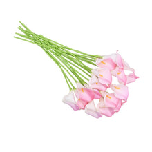 Load image into Gallery viewer, Artificial Flowers PU Calla Lily Flores Bouquets Wedding