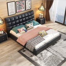 Load image into Gallery viewer, RAMA DYMASTY genuine leather soft bed modern design bed