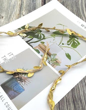 Load image into Gallery viewer, 100cm/lot Artificial flowers vine Ivy Rattan Garland Green