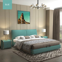 Laden Sie das Bild in den Galerie-Viewer.Fashion fabric soft bed modern design bed bett