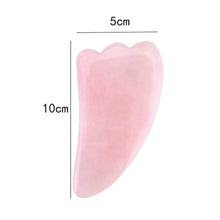 Load image into Gallery viewer, Natural Rose Jade Gouache Scraper Face