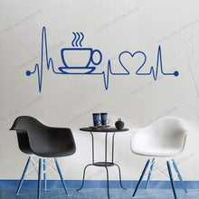 Laden Sie das Bild in den Galerie-Viewer.Coffee Dining Shop Wall Stickers Vinyl Wall Decals Kitchen