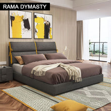 Load image into Gallery viewer, RAMA DYMASTY fashion fabric soft bed modern design bed bett