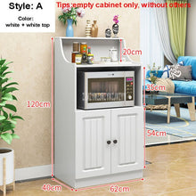 Load image into Gallery viewer, Kitchen Multifunctional Storage Cabinet Microwave