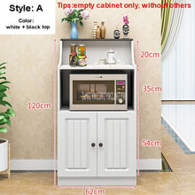 Load image into Gallery viewer, Kitchen Multifunctional Storage Cabinet Microwave