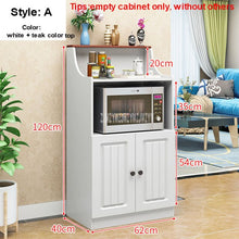 Load image into Gallery viewer, Kitchen Multifunctional Storage Cabinet Microwave
