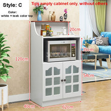 Load image into Gallery viewer, Kitchen Multifunctional Storage Cabinet Microwave