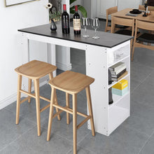 Load image into Gallery viewer, Four Compartment Storage Shelves Bar Table Multi Style
