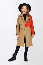 Laden Sie das Bild in den Galerie-Viewer.Kids girl long blazer with stylish cap