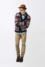 Laden Sie das Bild in den Galerie-Viewer.Stylish multicolor blazer with cap