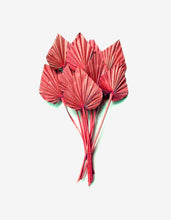 Laden Sie das Bild in den Galerie-Viewer.Natural Dried Palm Leaf Fan Plant DIY Party Art Wall Hanging