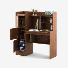 Laden Sie das Bild in den Galerie-Viewer.Wooden Computer Desk Office Desk Modern Writing Table
