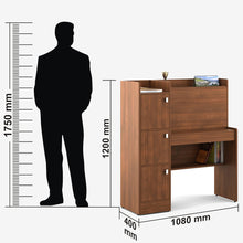 Laden Sie das Bild in den Galerie-Viewer.Wooden Computer Desk Office Desk Modern Writing Table
