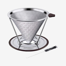 Laden Sie das Bild in den Galerie-Viewer.5 Pcs Reusable Coffee Filter Stainless Steel Selected
