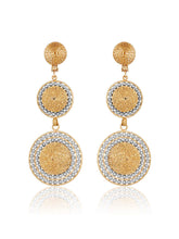 Load image into Gallery viewer, Women&#39;s gold earrings

