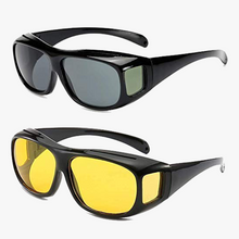 Laden Sie das Bild in den Galerie-Viewer.HD Vision Day and Night Unisex HD Vision Goggles Anti-Glare Polarized Men/Women Driving Glasses
