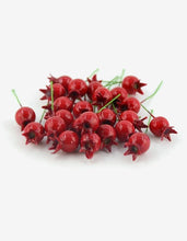 Load image into Gallery viewer, 20pcs Small WIth Stem Simulation pomegranate fruit Berries
