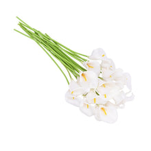 Load image into Gallery viewer, Artificial Flowers PU Calla Lily Flores Bouquets Wedding
