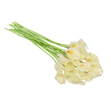 Load image into Gallery viewer, Artificial Flowers PU Calla Lily Flores Bouquets Wedding
