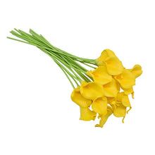 Load image into Gallery viewer, Artificial Flowers PU Calla Lily Flores Bouquets Wedding
