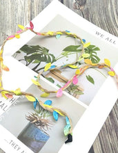 Load image into Gallery viewer, 100cm/lot Artificial flowers vine Ivy Rattan Garland Green
