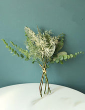 Load image into Gallery viewer, Grass and leaves mixed bundle artificial flower
