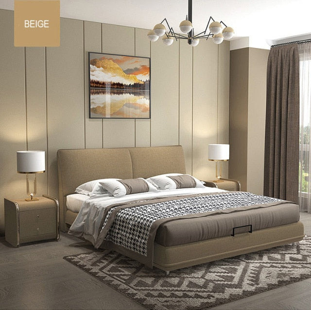 Fashion fabric soft bed modern design bed bett