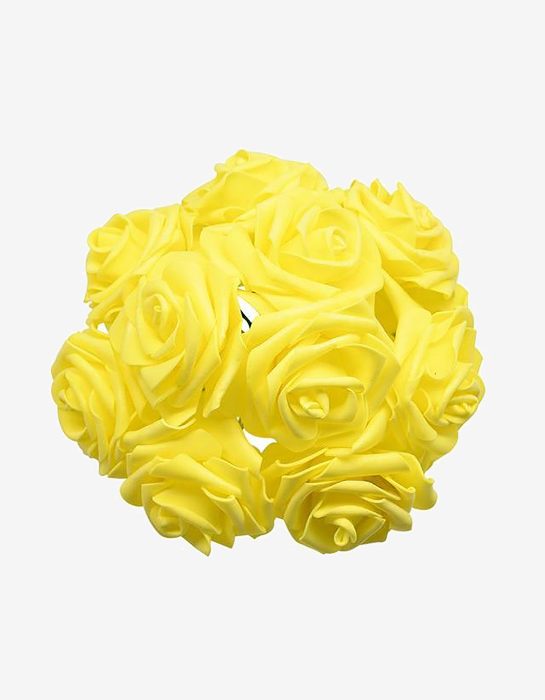 24Pcs/lot Artificial Rose Bouquet Decorative Foam Rose