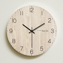 Load image into Gallery viewer, Arabic Numeral Design Round Wooden Digital
