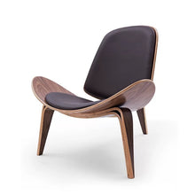 Load image into Gallery viewer, K-STAR Three-Legged Shell Chair Ash Plywood Fabric

