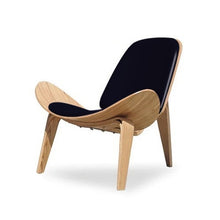 Load image into Gallery viewer, K-STAR Three-Legged Shell Chair Ash Plywood Fabric
