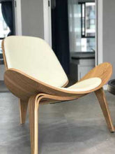 Load image into Gallery viewer, K-STAR Three-Legged Shell Chair Ash Plywood Fabric
