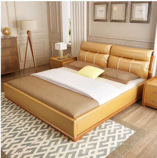 1.8m Double Bed Tatami Room Master Bed Bedrooms Simple