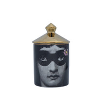 Load image into Gallery viewer, Lady skull Candle Holder Diy Handmade Candle Jar
