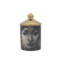 Load image into Gallery viewer, Lady skull Candle Holder Diy Handmade Candle Jar
