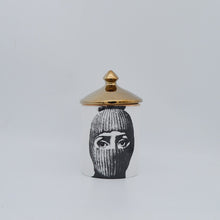 Load image into Gallery viewer, Lady skull Candle Holder Diy Handmade Candle Jar
