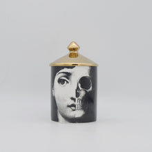 Load image into Gallery viewer, Lady skull Candle Holder Diy Handmade Candle Jar
