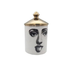 Load image into Gallery viewer, Lady skull Candle Holder Diy Handmade Candle Jar

