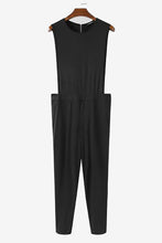 Load image into Gallery viewer, Fashion Men Jumpsuit Solid Color Sleeveless Casual
