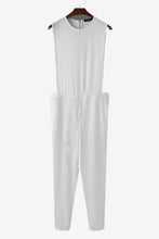 Load image into Gallery viewer, Fashion Men Jumpsuit Solid Color Sleeveless Casual
