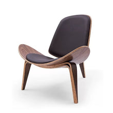 Load image into Gallery viewer, K-STAR Three-Legged Shell Chair Ash Plywood Fabric
