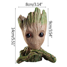Load image into Gallery viewer, Groot Flowerpot Cute Model Toy Pen Pot Flower
