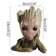 Load image into Gallery viewer, Groot Flowerpot Cute Model Toy Pen Pot Flower
