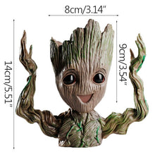 Load image into Gallery viewer, Groot Flowerpot Cute Model Toy Pen Pot Flower
