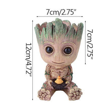 Load image into Gallery viewer, Groot Flowerpot Cute Model Toy Pen Pot Flower
